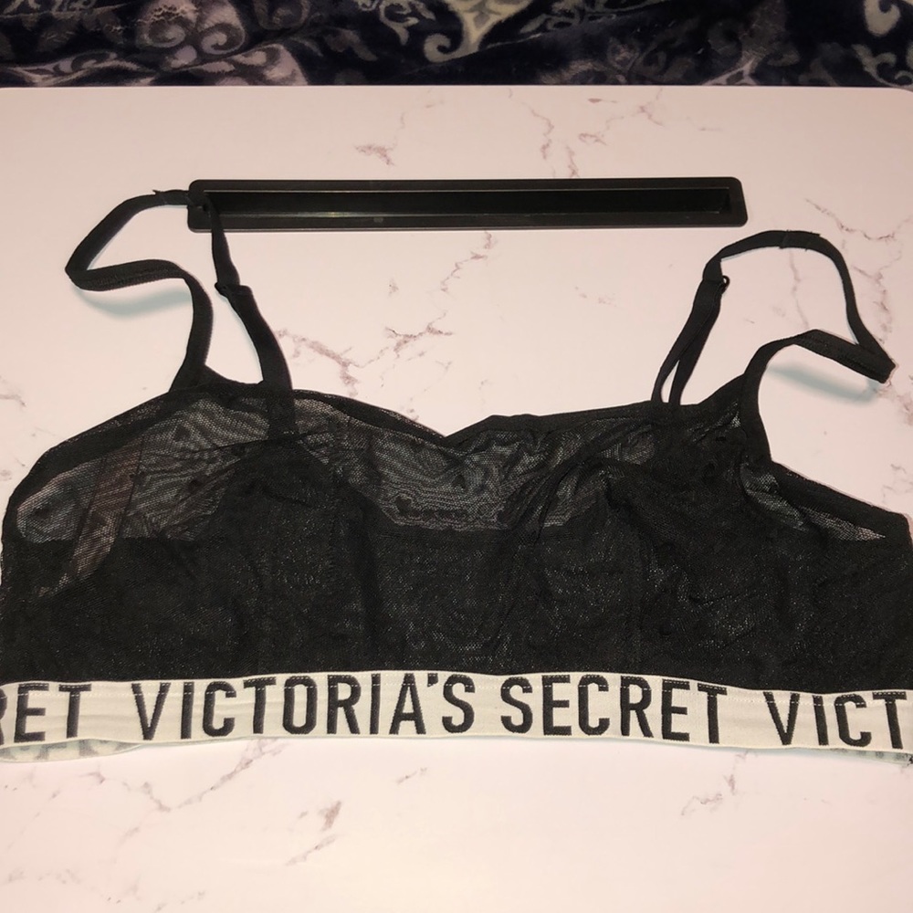 Mesh heart bralette